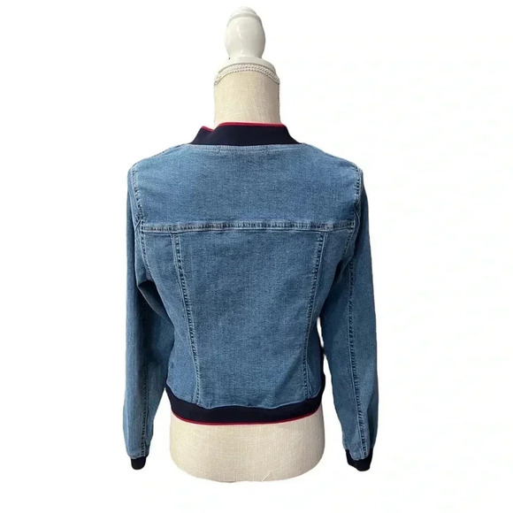 UnionBay Blue Jean Denim Y2K Fashion Jacket Juniors size Medium - Picture 2 of 11
